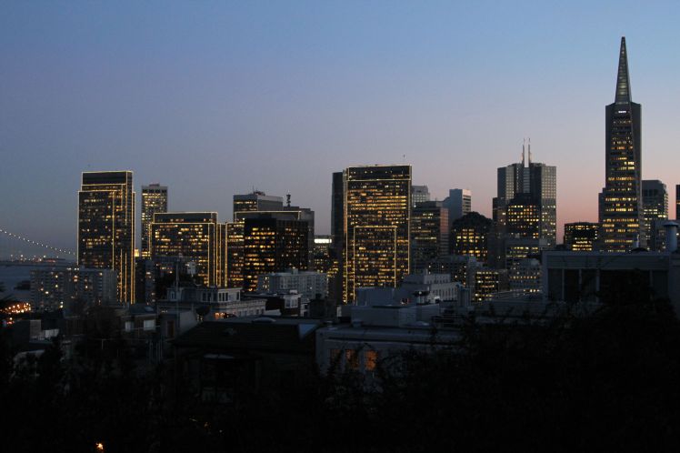 A view of the skyline. 