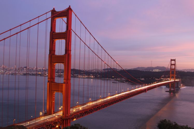 A long exposure of the Golden Gate Bridge
