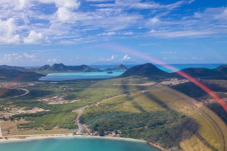Antigua from the air
